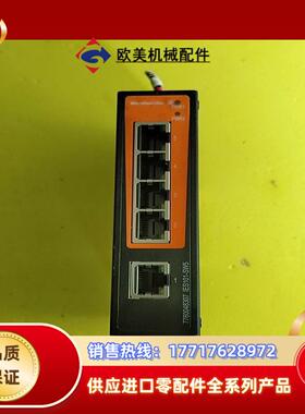 闲置魏德米勒工业以太网交换机IES101-SW5带底座功能正议价