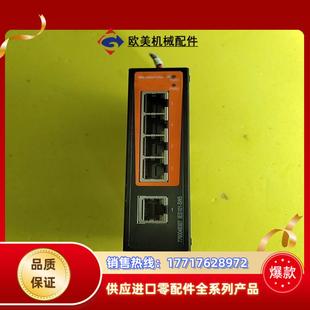 闲置魏德米勒工业以太网交换机IES101-SW5带底座功能正议价