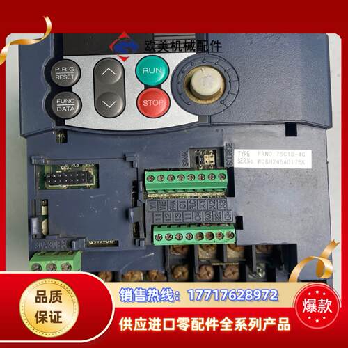 富士FRN075C1S-4C变频器正常使用屏显略暗议价
