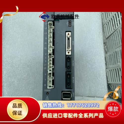 三菱驱动器  MR-J3-70B-MA222功能完好议价