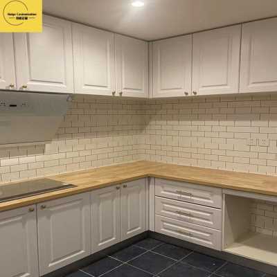 整体开放式厨房橱柜定制石英石不锈钢台面小户型橱柜定做全屋定制