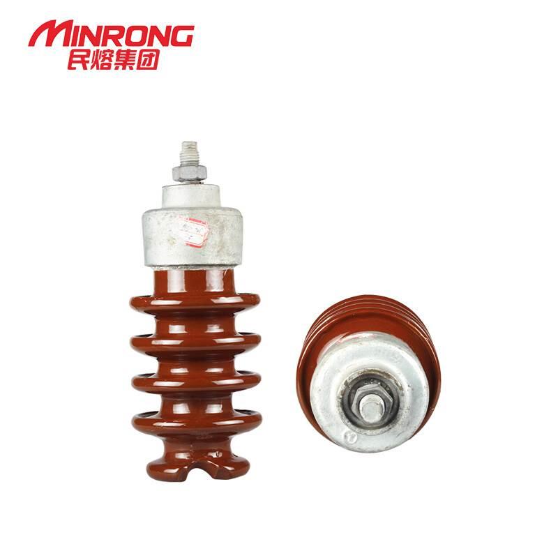 民熔10kv棒式线路瓷瓶ps-15/3 ps-15/5 15kv高压针式陶瓷绝缘子