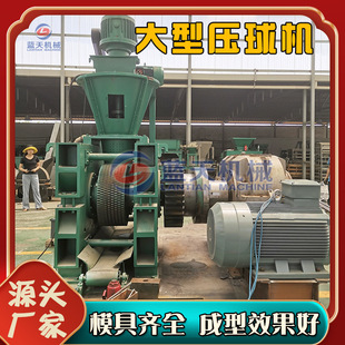 冶金焦粉压球设备 炭黑煤矸粉活性炭粉烘干成型机 金属尾矿压球机