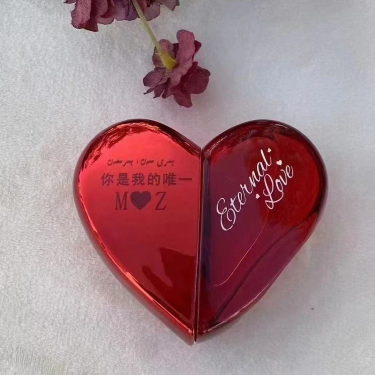 网红遇见迪香儿爱心形香水瓶浪漫礼物