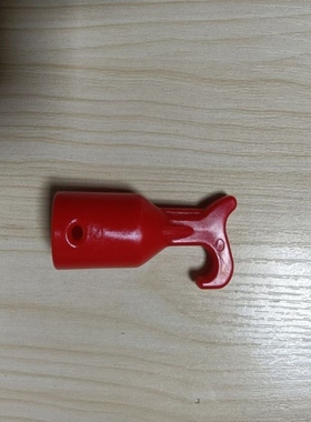 阁楼楼梯配件拉杆头伸缩梯子红色拉钩头塑料钩子长杆手动拉勾挂钩