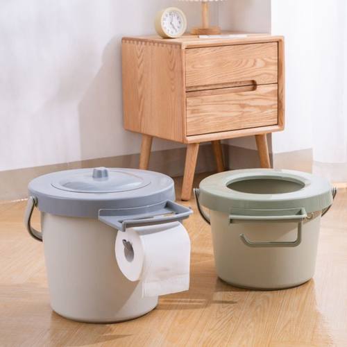 坐便桶加厚孕妇老人儿童带盖痰盂夜壶家用起夜成人尿桶尿盆卧室