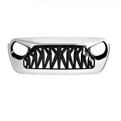 适用于18-26款JL牧马人 JT角斗士 改装越野面罩野马款黑白黑红