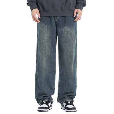 HomePanda春秋季新款阔腿牛仔裤