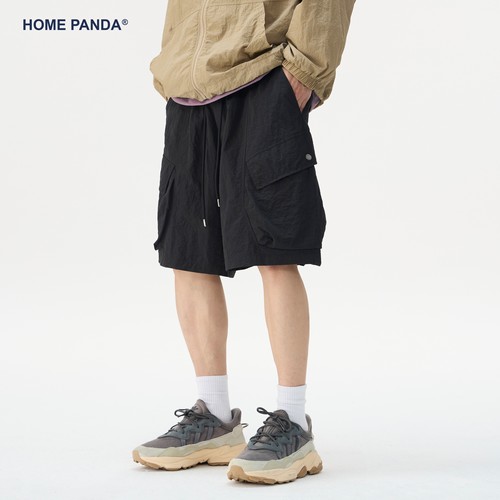 HomePanda户外工装休闲短裤男
