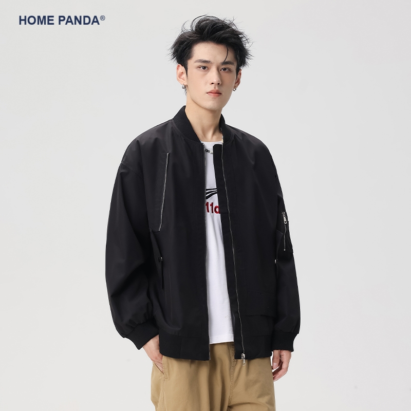 HomePanda美式高街棒球服外套男