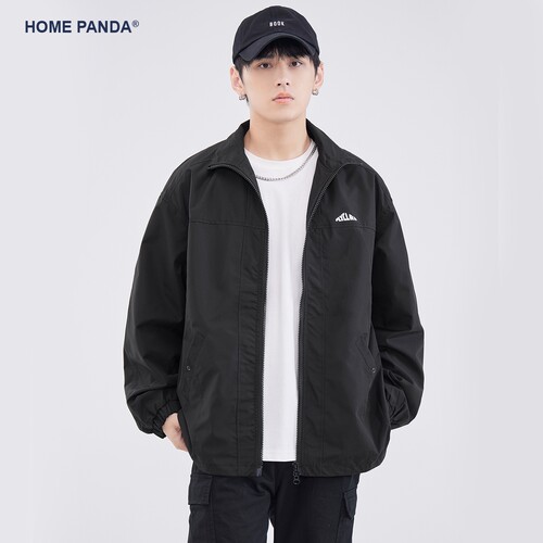 HomePanda防风防水连帽外套男