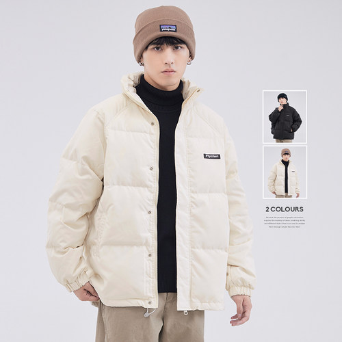 HomePanda立领纯色羽绒服男