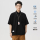 夏季 男士 薄款 美式 T恤潮 HomePanda冰丝短袖 宽松速干翻领半袖 POLO衫