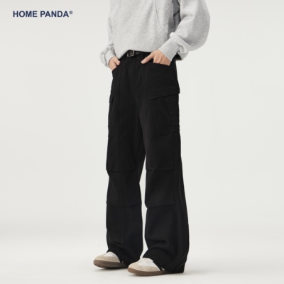 HomePanda纯棉工装牛仔裤男