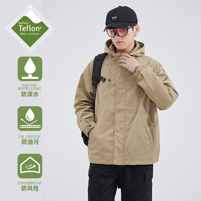 HomePanda冲锋衣外套男春秋季