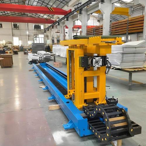 焊接地轨机器人第七轴齿条地轨码垛机桁架机械手直线导轨行走轨道