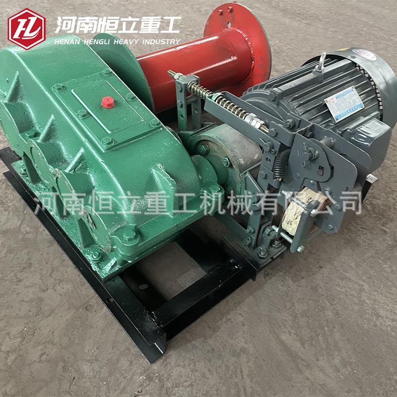 JM1T-JM2T建筑卷扬机 大容绳量 断电刹车建筑工地常用电动卷扬机