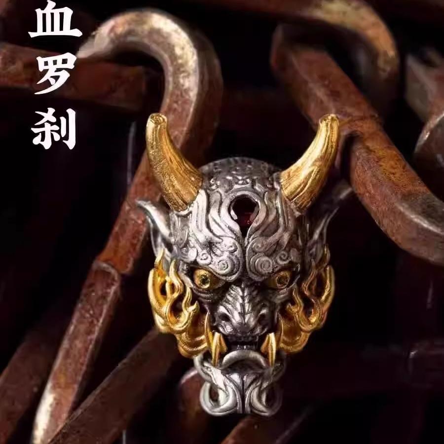 血罗刹原创文玩S925纯银佛手