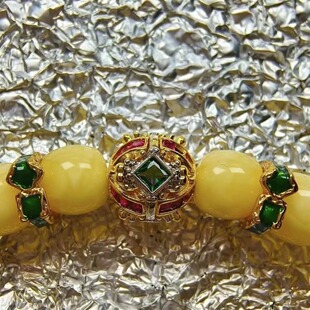 经典 雷鼓珠通体925顶珠腰珠11.4对孔尺寸镶嵌复古原创diy宫廷手工