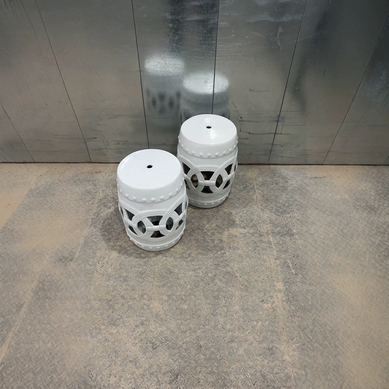 陶瓷鼓凳中式美式瓷墩子客厅酒店摆件瓷凳边几圆几浴室凳梳妆