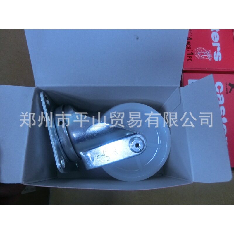 日本HAMMER-CASTER哈玛脚轮420S-N100万向轮尼龙脚轮