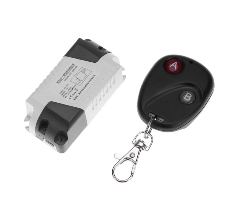 110V无线遥控开关 AC85V-260V宽电压/灯具/电器开关学习码10A