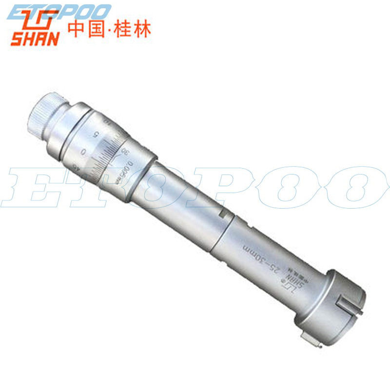 广西桂林桂量山字牌三爪三点内径千分尺6-8-10-12-16-20-25-30-40