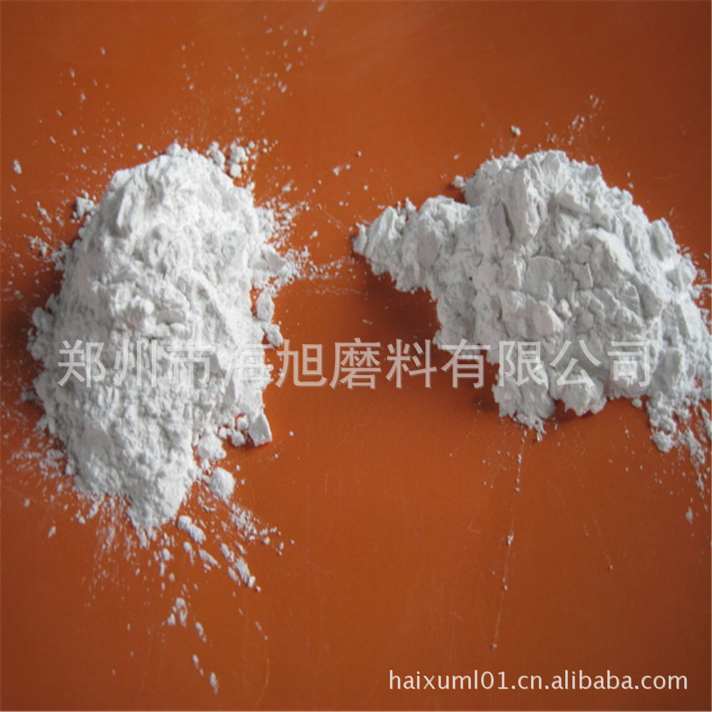 郑州海旭磨料白刚玉微粉240#800#1500#蓝宝石垫料用白刚玉微粉