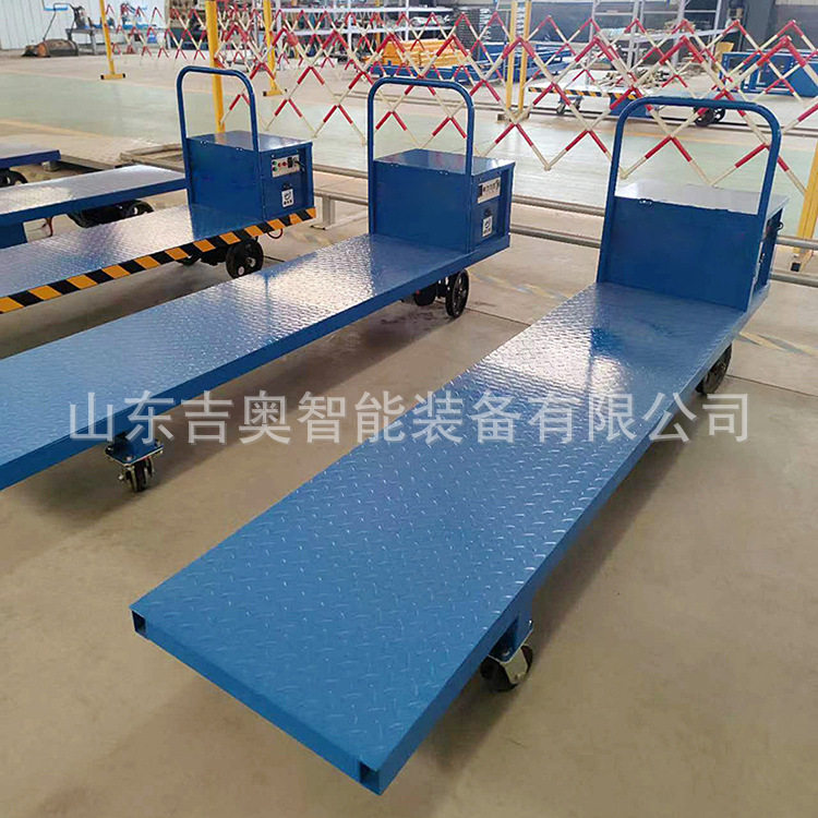大棚果园独轮运输平板车 山路爬坡手推电动搬运车 家用充电轨道车