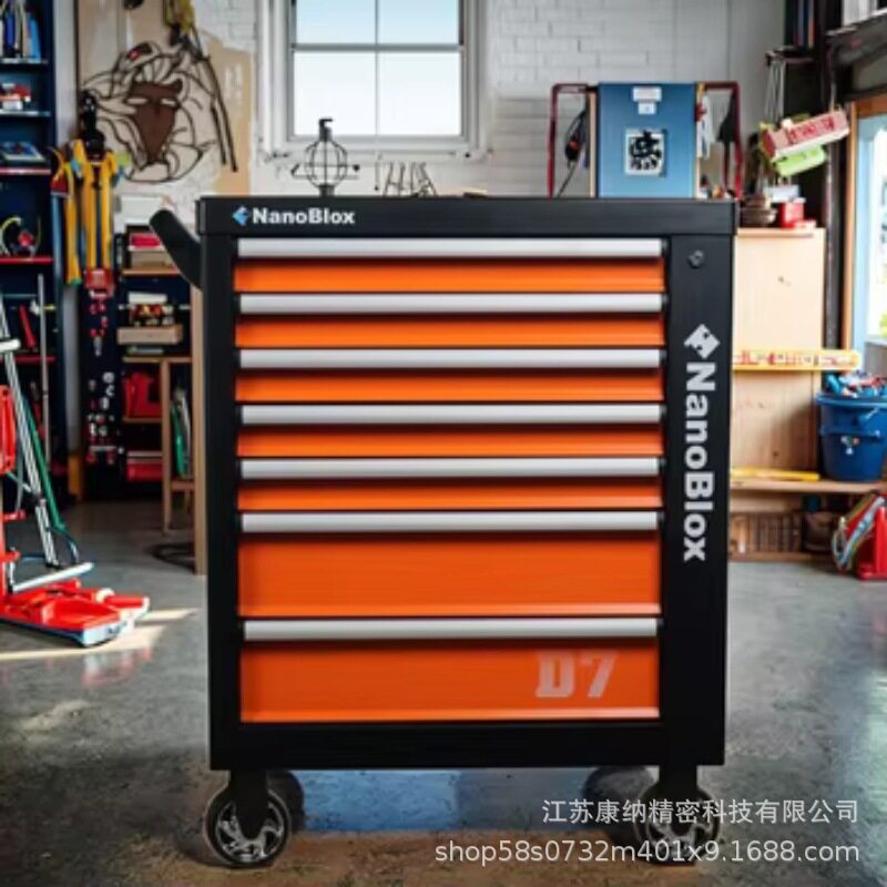 工具车洗车店移动手推车多功能维修汽修工具柜车间用五金工具车