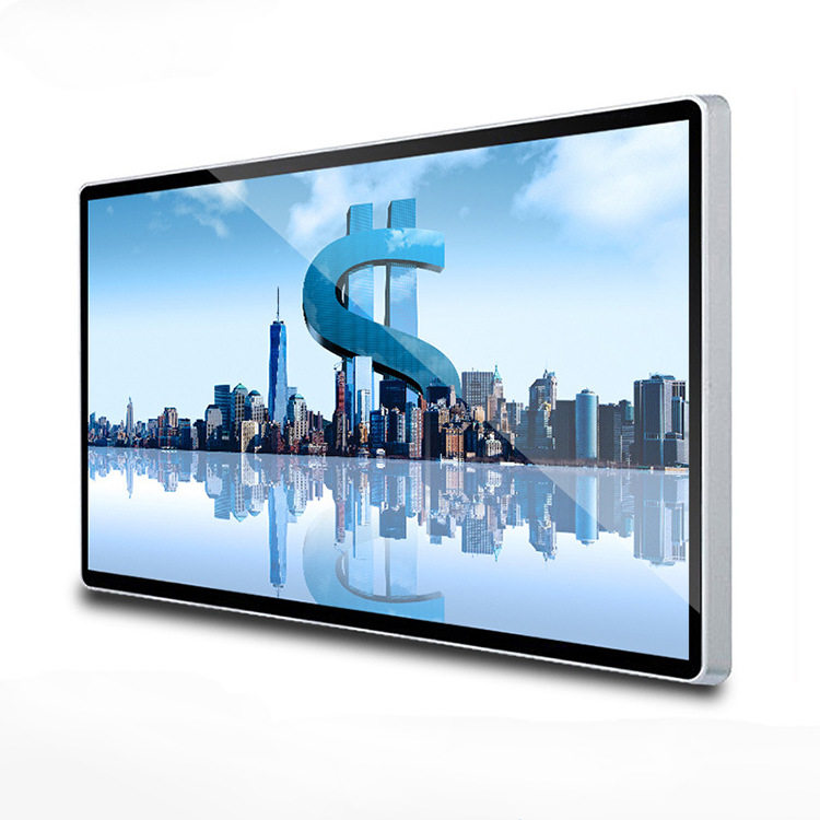 亿聚 32/43/49/55/65寸壁挂广告机 触摸一体机室内高清液晶广告机