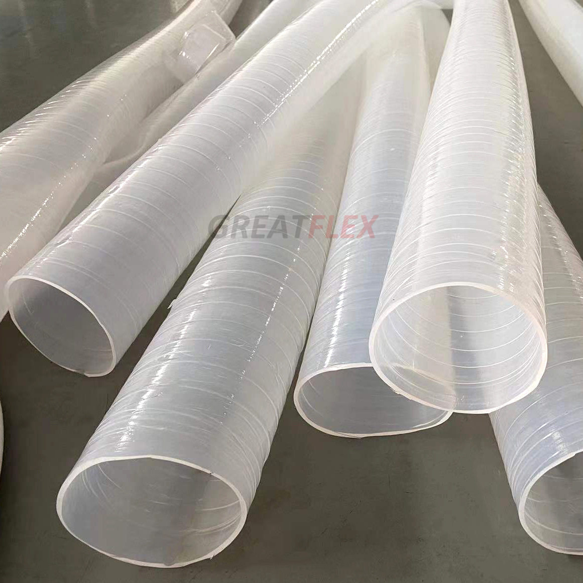 格雷特食品级耐高温圆形软连接橡硅胶管软管大口径BH00包邮