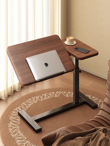 床边桌可移动升降电脑桌客厅沙发边几折叠桌书桌家用卧室床头学习