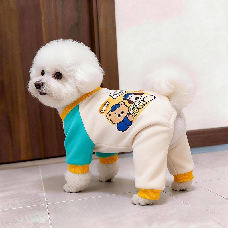 小狗狗衣服四脚秋冬季比熊泰迪小型犬猫咪加绒卫衣可牵引宠物服装,宠物/宠物食品及用品,狗宠物服装/雨衣,淘宝优惠券,粉丝福利购,淘宝优惠卷