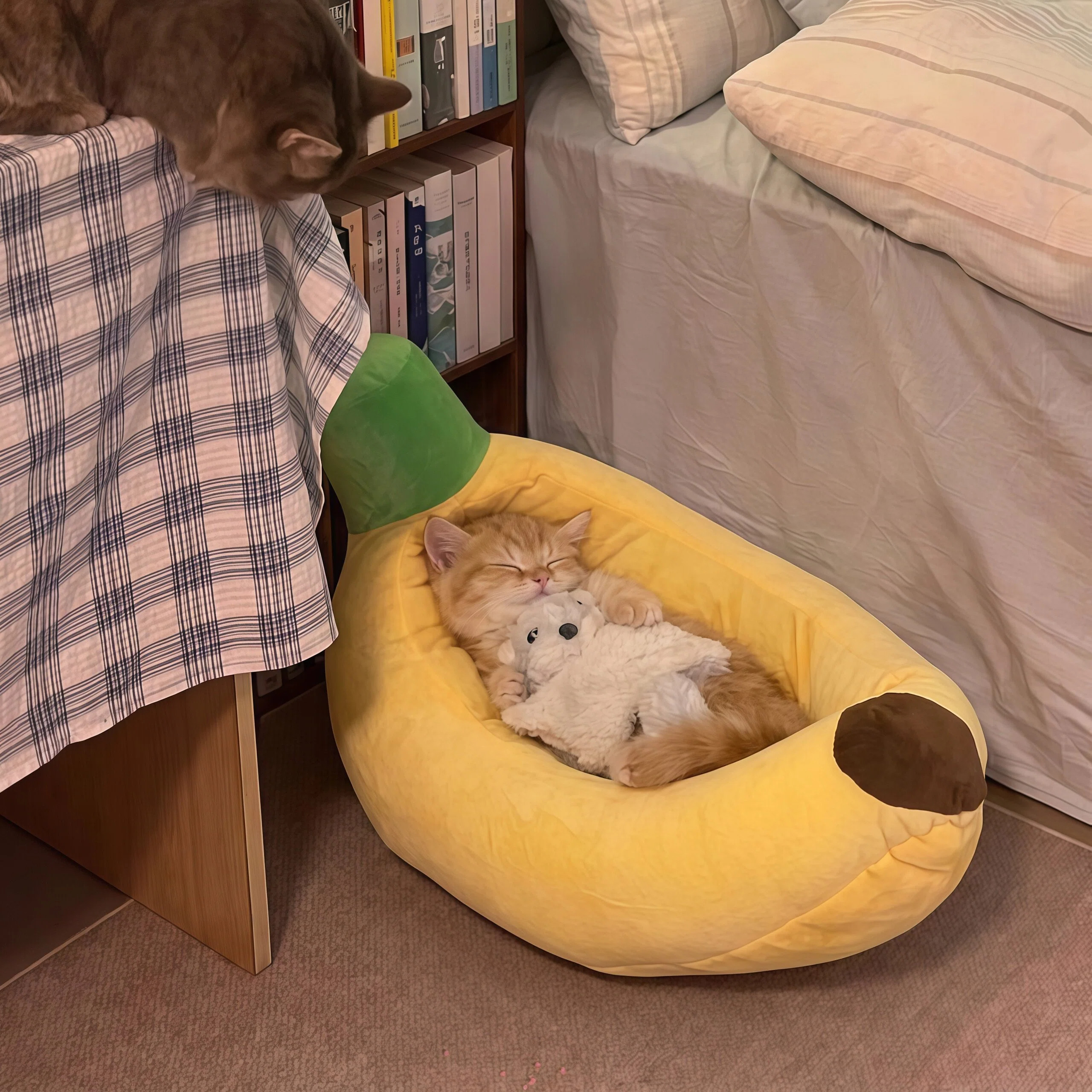 猫窝四季通用狗窝安全感猫咪睡窝幼猫宠物床新型睡觉垫子加厚保暖
