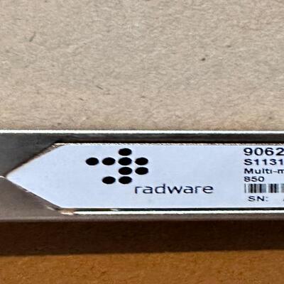 二手Radware S11312-X5A6ATO-3C 千兆