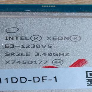 出17颗英特尔CPU  E3-1230V5，实拍如图