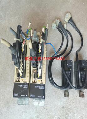 【荣强工控】拆机安川伺服电机SGMAS-01ACA21 驱动器SGDS-