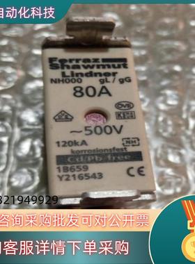 现货Ferraz Shawmut Lindner熔断器NH000