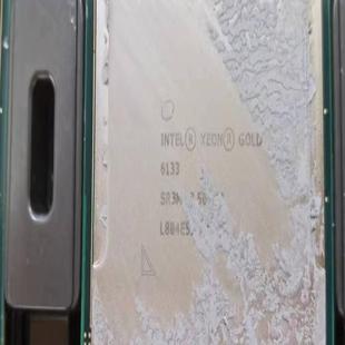 Intel Xeon gold 6133 CPU正式版 24
