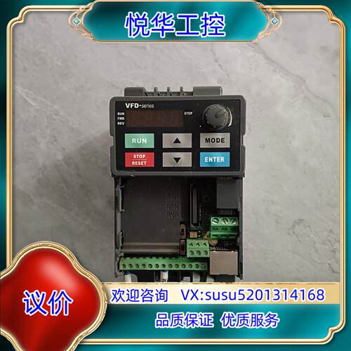 台达 0.75 千瓦变频器   VFD007F43T议价