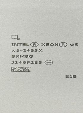 Xeon W5-2455X (12核心24线程 3.20主频