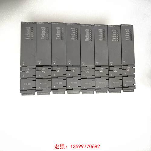 [宏强工控]Q02UCPU三菱Q系列CPU模块，设备拆机-议价