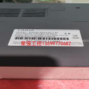 【荣强工控】拆机 TAIDA 变频器 EV8100-3PH-5.5G-7