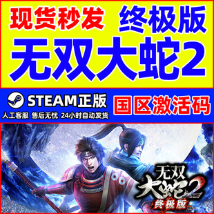 国区激活码 终极版 CDKey 正版 Steam PC游戏激活码 无双大蛇2