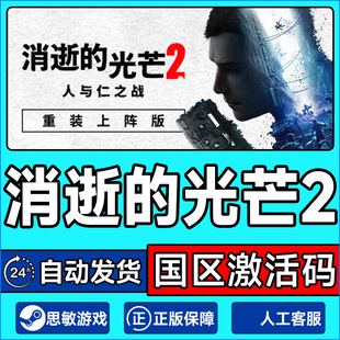 Steam 消逝的光芒2重装上阵版 消光2 消失的光芒 激活码CDKEY