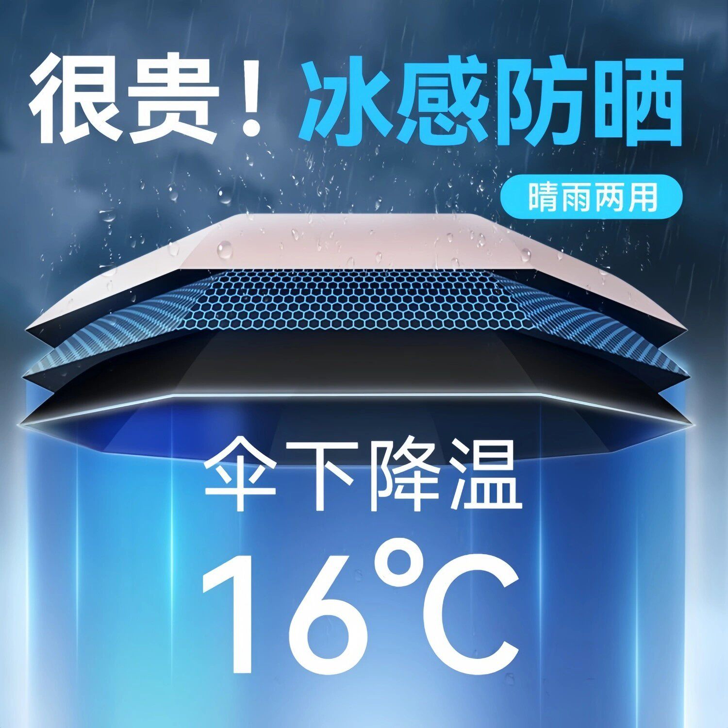 十二骨手动超大号雨伞男