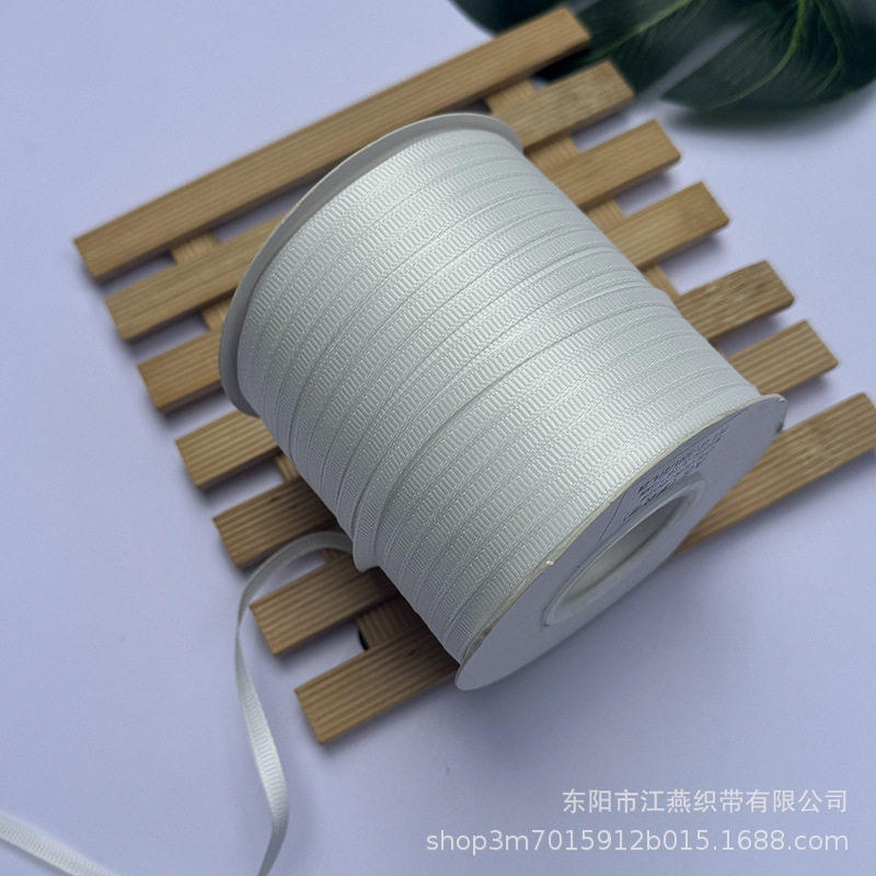 5MM吊牌绳0.5CM黑色缎带