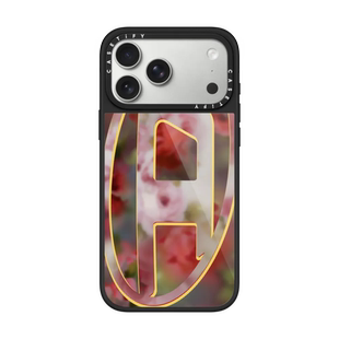 现货CASETiFY联名DIESEL红色花卉Oval D适用苹果iPhone17 pro max磁吸手机壳16/15/14时尚潮流街头限量保护套