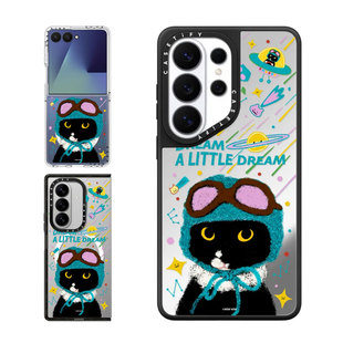 现货CASETiFY奶牛猫牛牛小小梦想家适用三星S25/S26 Ultra手机壳Z Flip7/Z Fold6/5卡通可爱插画师保护套s24